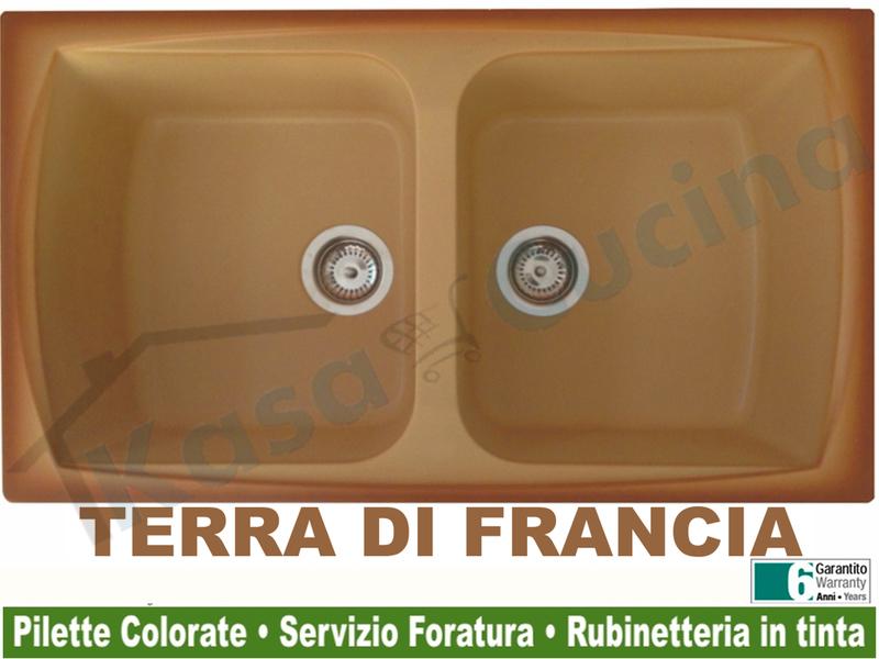 Miscelatore Lavello Cucina Terra Di Francia.Lavello Master 350 Lsm35012 79x50 2 Vasche Terra Di Francia Kasa Cucina Elettrodomestici Da Incasso