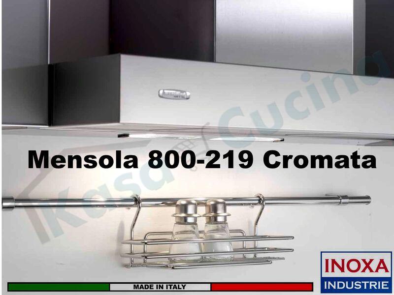 Portabarattoli Sottopensile per tubo 16 mm Inoxa 800-129C Cromato