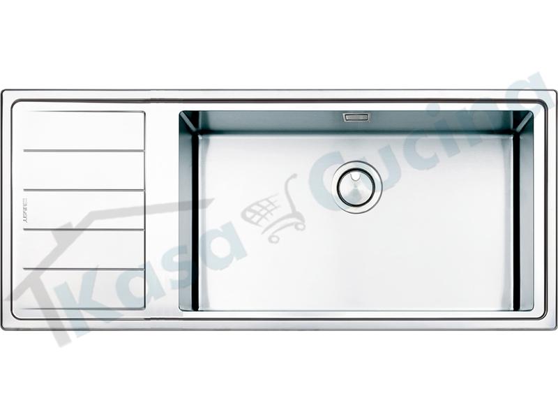 Apell VE791IRAC Venezia Lavello 1 vasca + gocciolatoio dx cm. 79x50 - inox  antigraffio