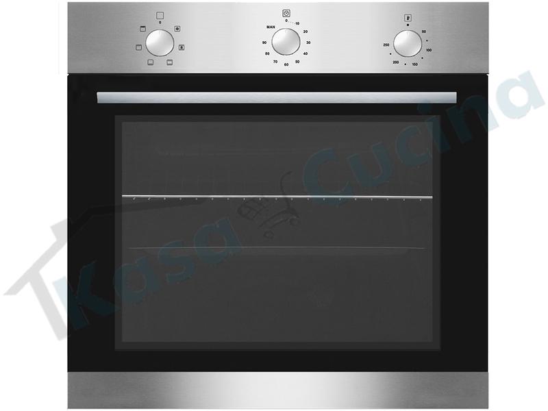 Forno Incasso Ventilato cm. 60 Acciaio Inox Slim Line Classe A  6 Funzioni