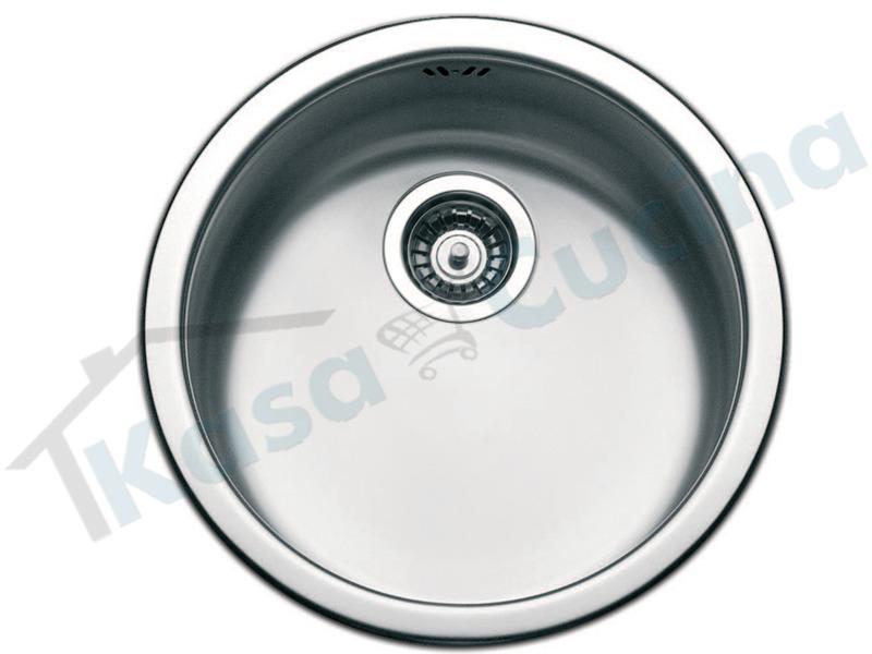 Lavello Pozzetto Round Apell FHVIESFRI acciaio Inox Prelucidato Eco 43,5