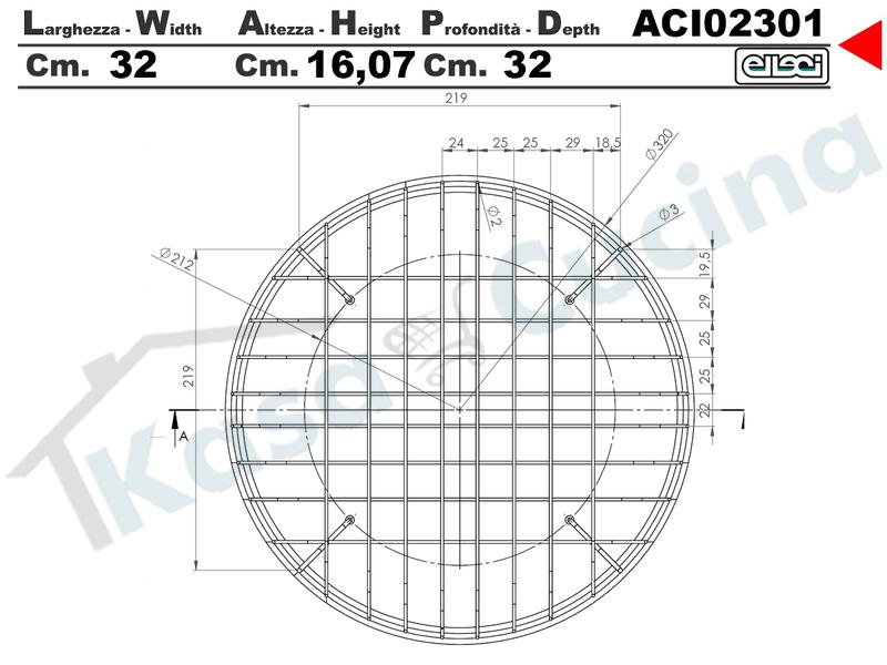 Cestello Tondo Per Lavello Cucina.Accessorio 15 Elleci Aci02301 Cestello Rotondo Acciaio O 32 Easy Ruond 600 Kasa Cucina Elettrodomestici Da Incasso