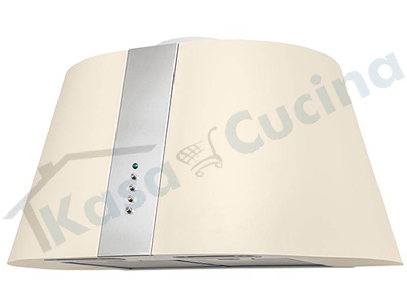 Cappa a Muro Cucina Moderna 75 TD304BG Sibilla Verniciata Beige